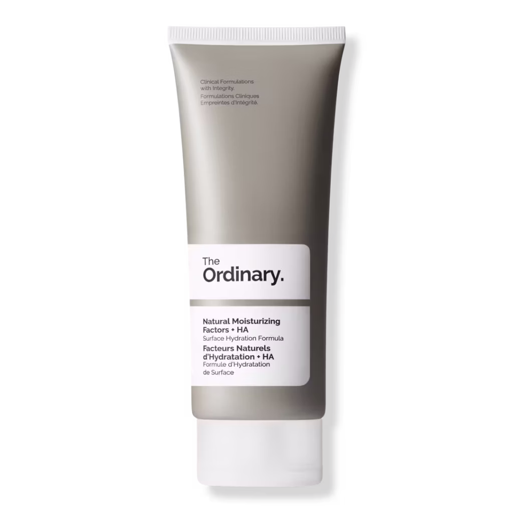 Natural Moisturizing Factors + Hyaluronic Acid Daily Moisturizer skincare routine for summer