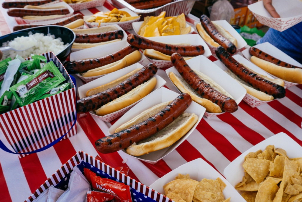 hotdogs bbq cookout grilling