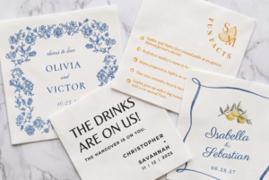 wedding napkin ideas